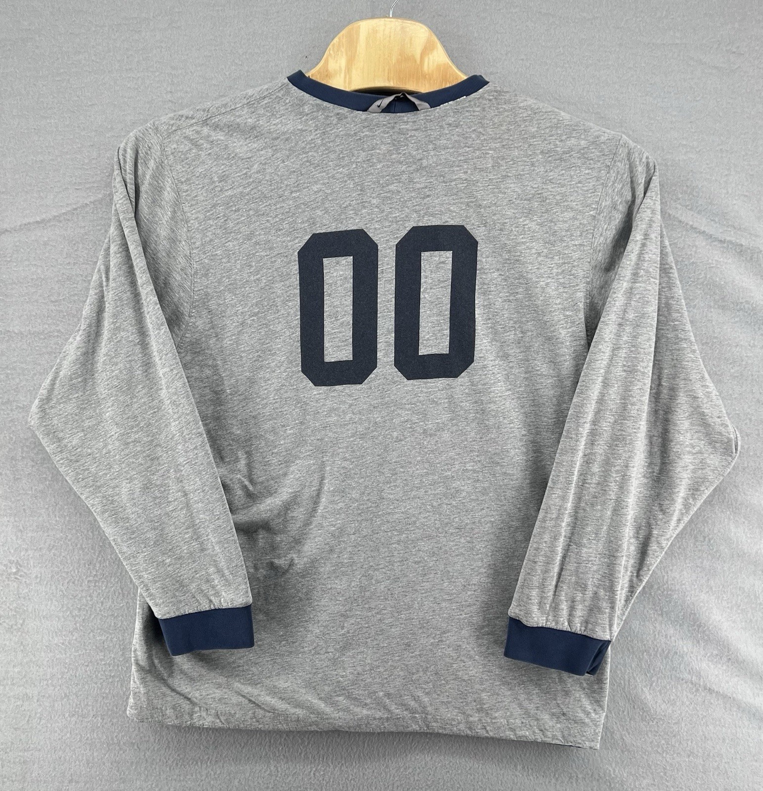 Vintage Nike Basketball Double Face Reversible Long Sleeve Shirt Men’s XL Y2K
