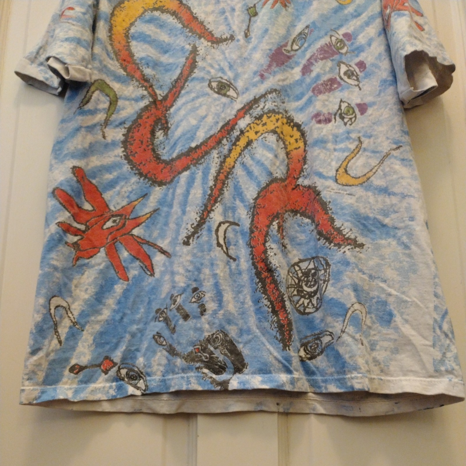 THE CURE Vintage 1992 Single Stitch AOP Tour Tshirt Double Sided Wild Oats Tag