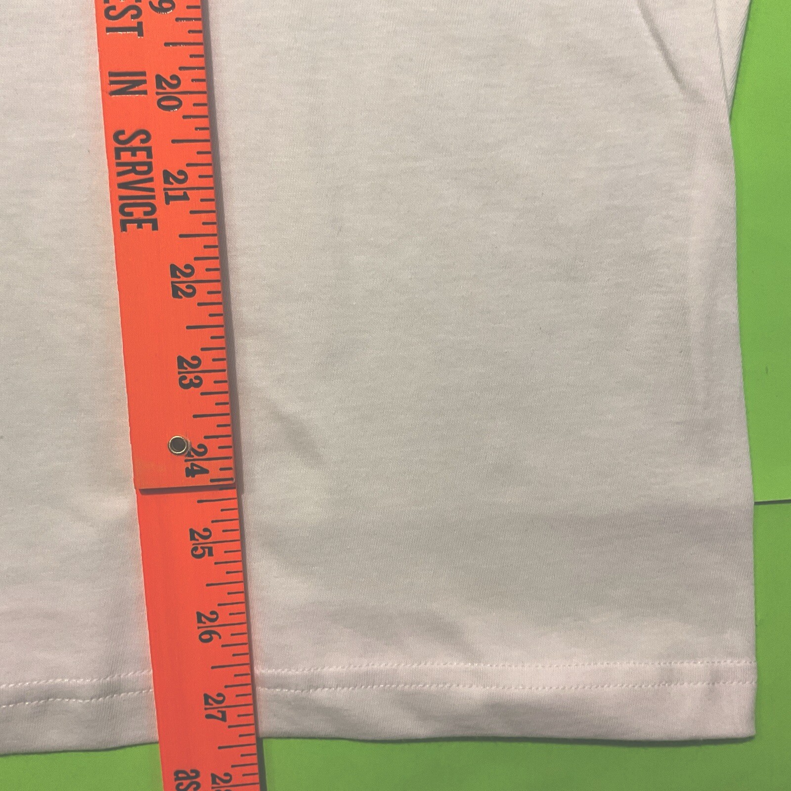 MICHAEL KORS Men’s Short Sleeve T-Shirt Size MEDIUM White w/Black NEW