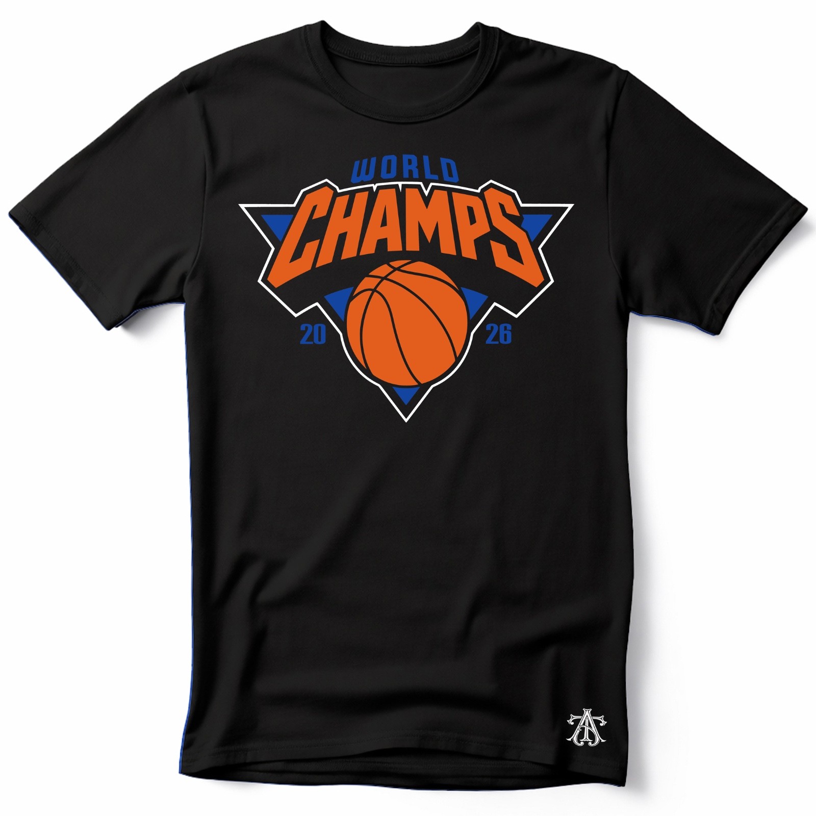 NYK 2026 Basketball CHAMPS Soft, Pre-Shrunk Ring Spun Cotton T-Shirt