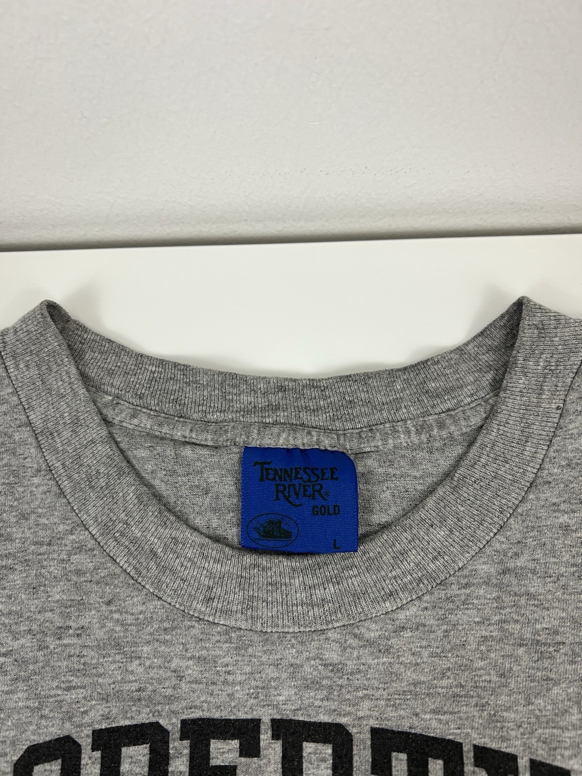 VTG 90s US Air Force Property Of Gray T Shirt Mens Size L Large Military USED