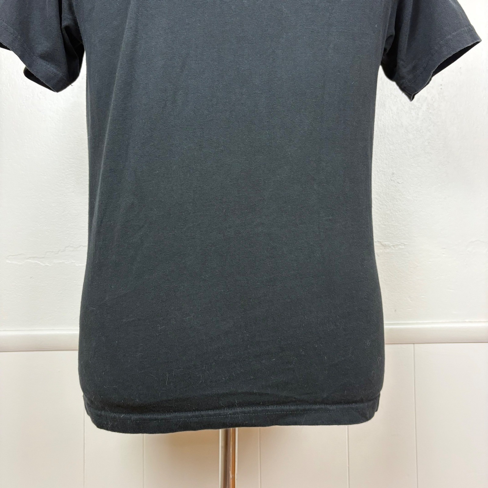 Teddy Fresh Black Tee Sz S Embroidered Logo Short Sleeve Streetwear Bear Unisex
