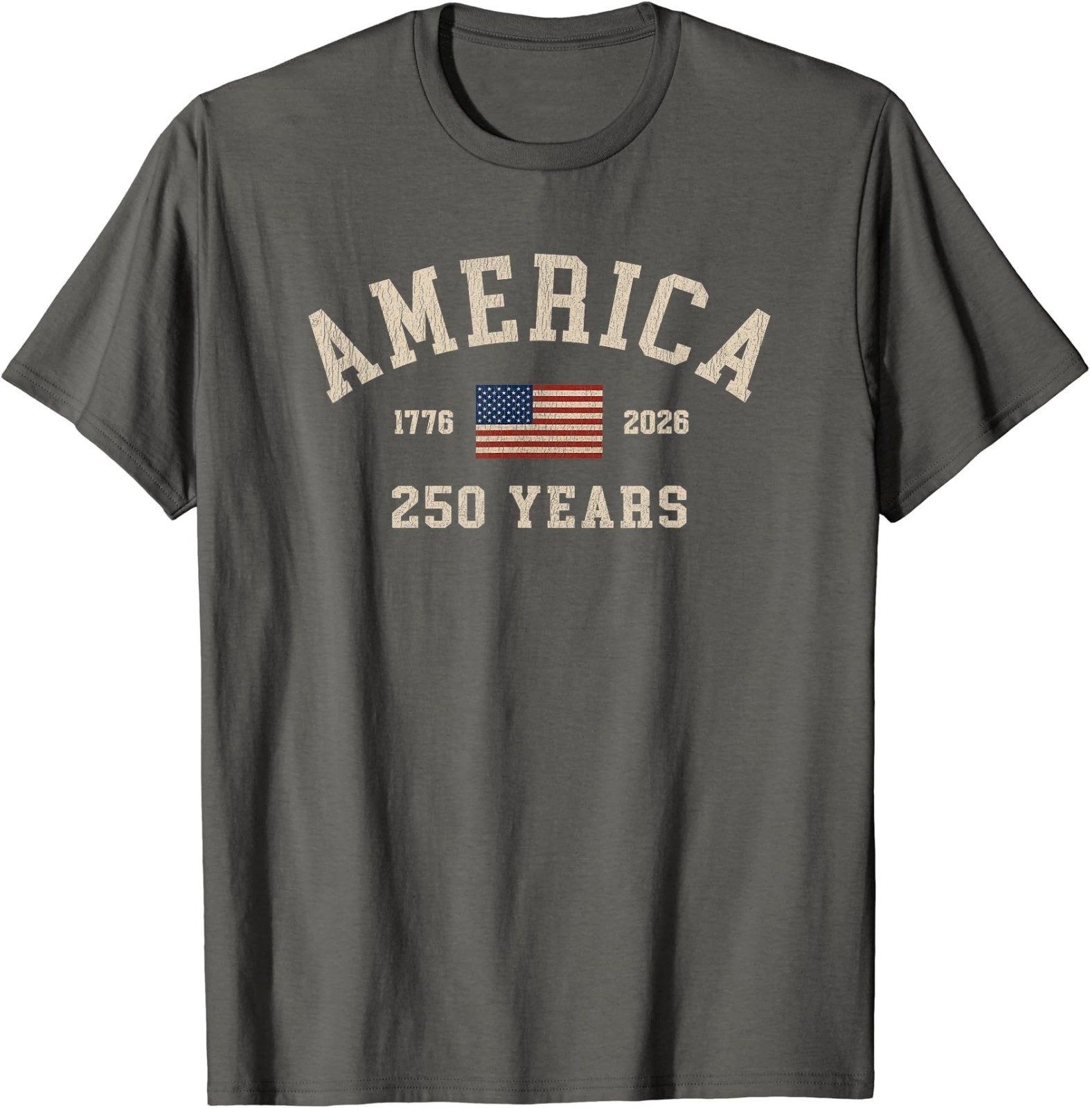 America 250 Years USA United States Flag July 4th 2026 1776 T-Shirt