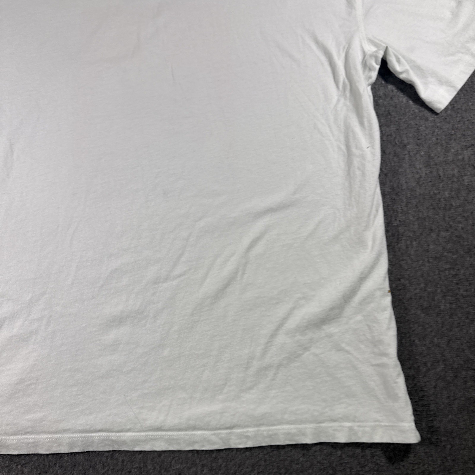 Wrangler – Casey Jones White Graphic Print Tee T-Shirt Large Train Locomotive