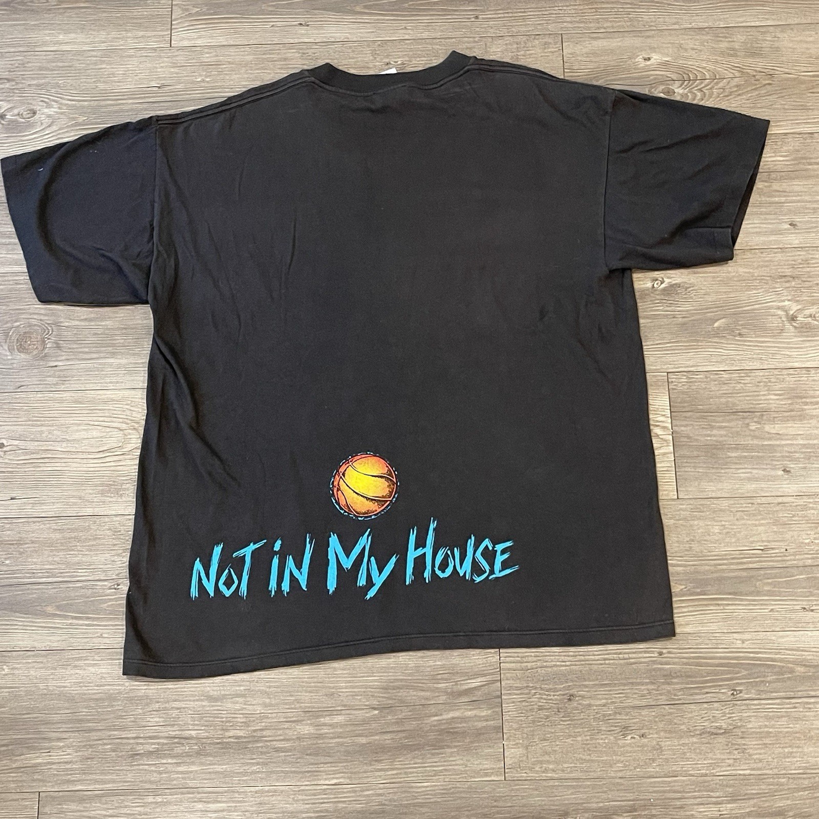 Vintage Wild Oats 1994 Street Basketball T-Shirt Sz Weak Shot, Not in My House