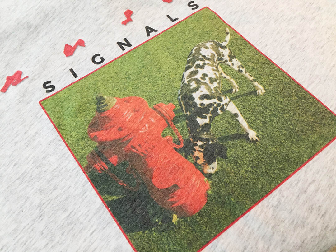 Signals 1982-83 Tour Jersey T-SHIRT FREE SHIP USA