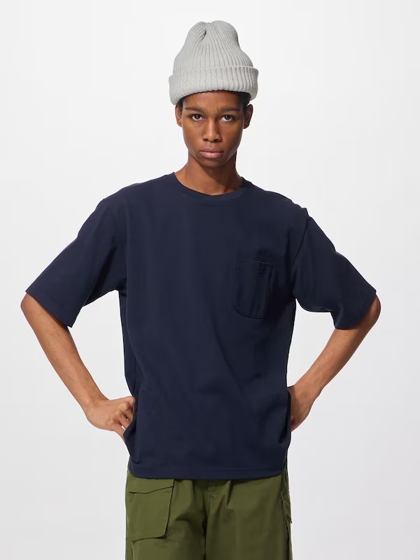 2026 ENGINEERED GARMENTS × GU Dry Kanoko Cross-Neck T-Shirt NEW XS-3XL