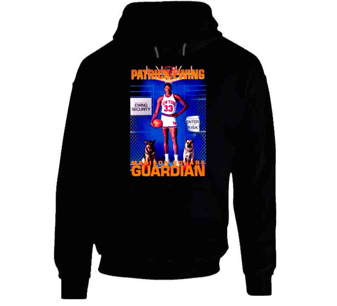Retro 1980s Patrick Ewing Madison Square Guardian T Shirt