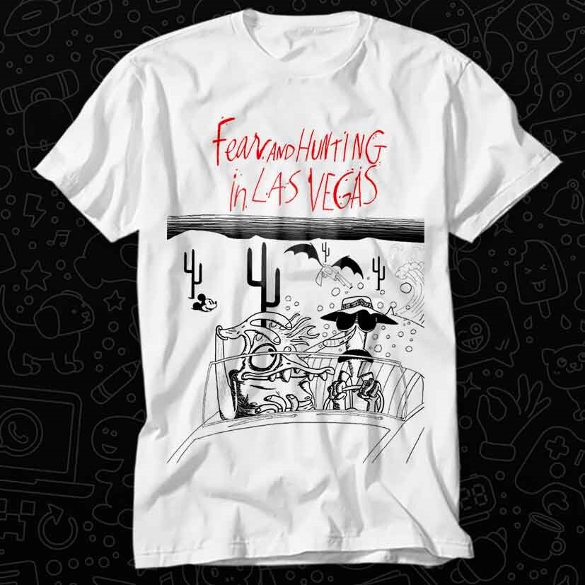 Hunter Thompson Fear Hunting in Las Vegas T Shirt 115