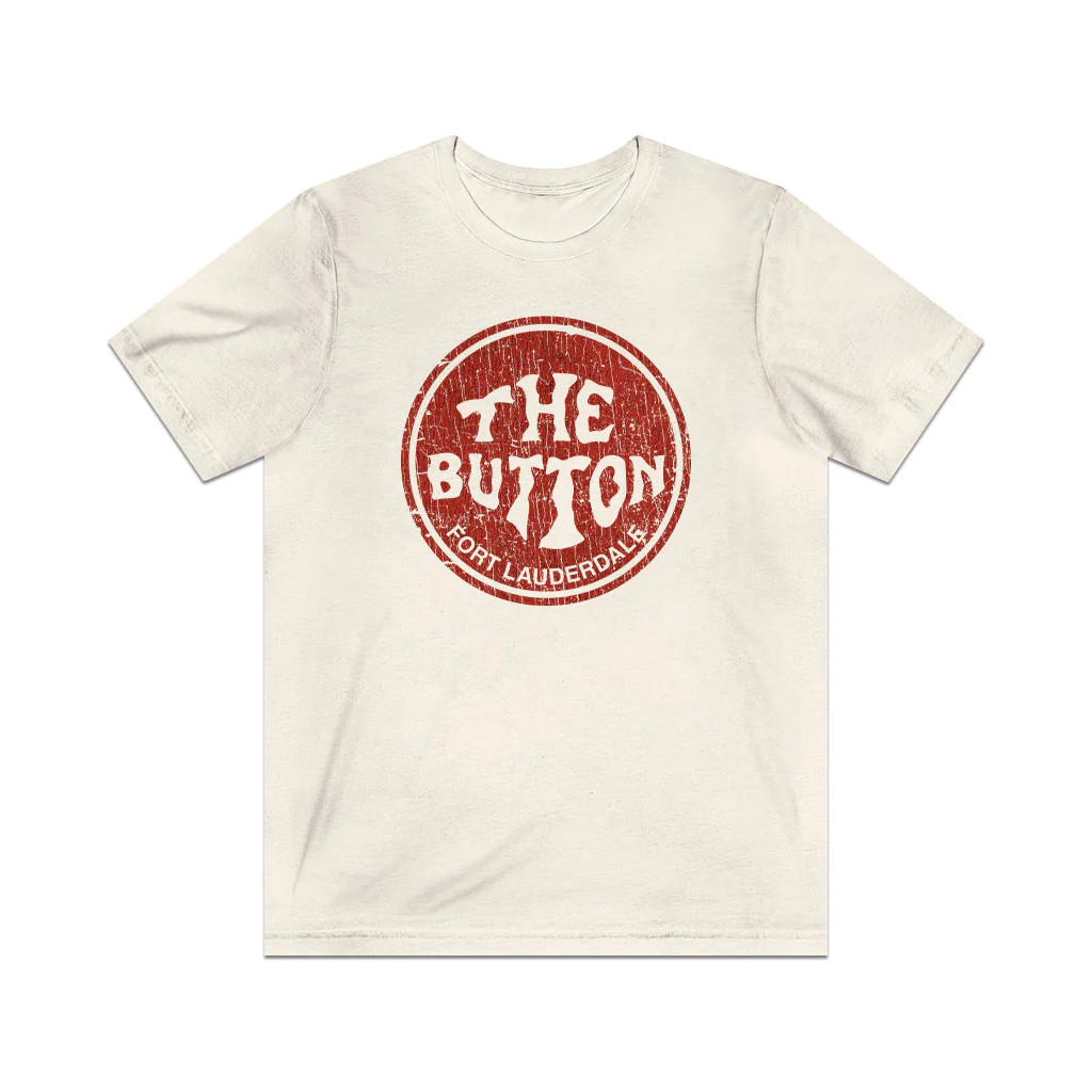 The Button Fort Lauderdale 1970 Vintage Men’s T-Shirt