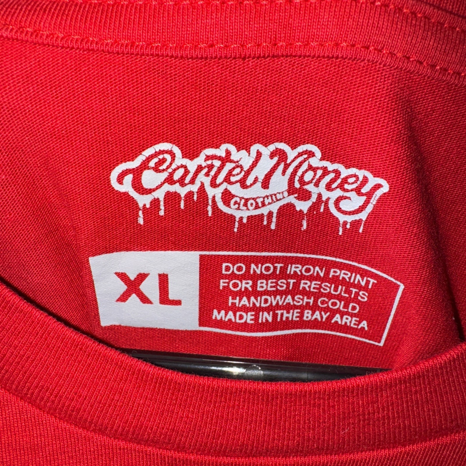 BACK PACK BOYS CARTEL MONEY CO. Self Made XL T Shirt