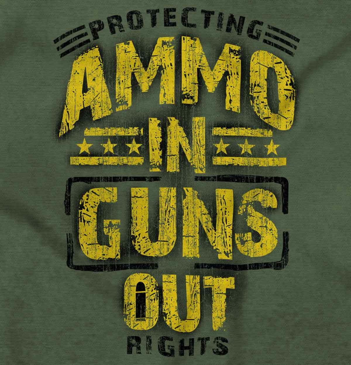 Protect 2nd Amendment Gun Rights Pro 2A Gift Womens or Mens Crewneck T Shirt Tee
