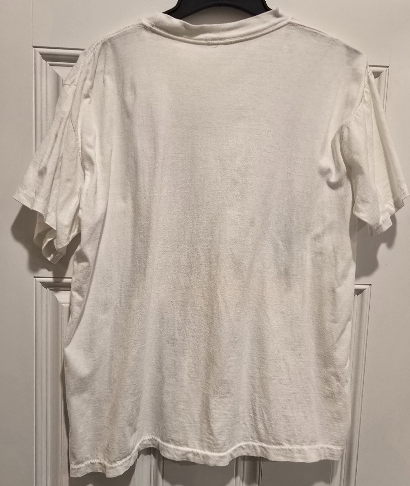 Vintage Single Stitch Shirt Camp Appalachia Mens XL Graphic White 90’s USA 1995