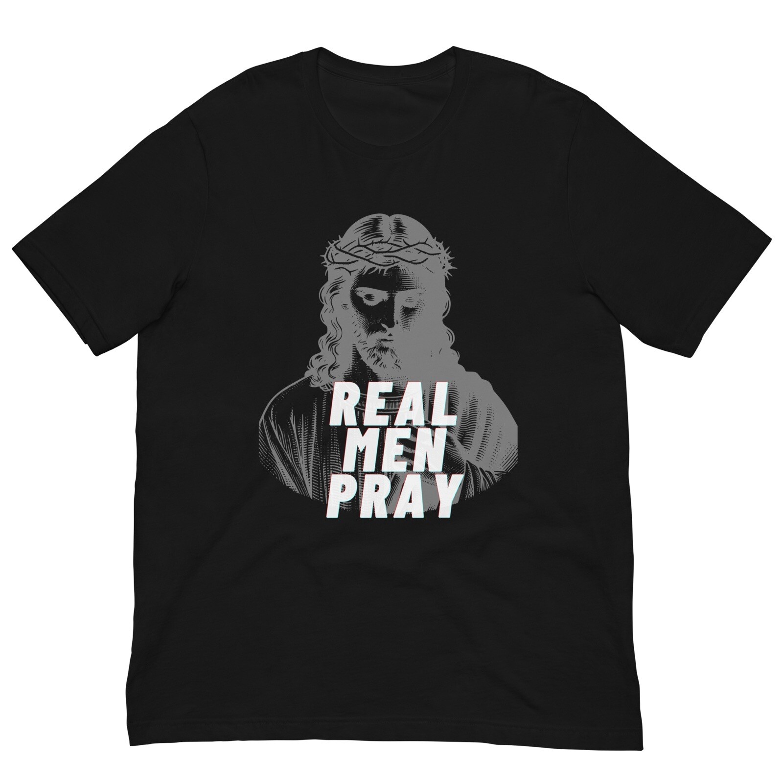 Real Men Pray T-Shirt – Design 1