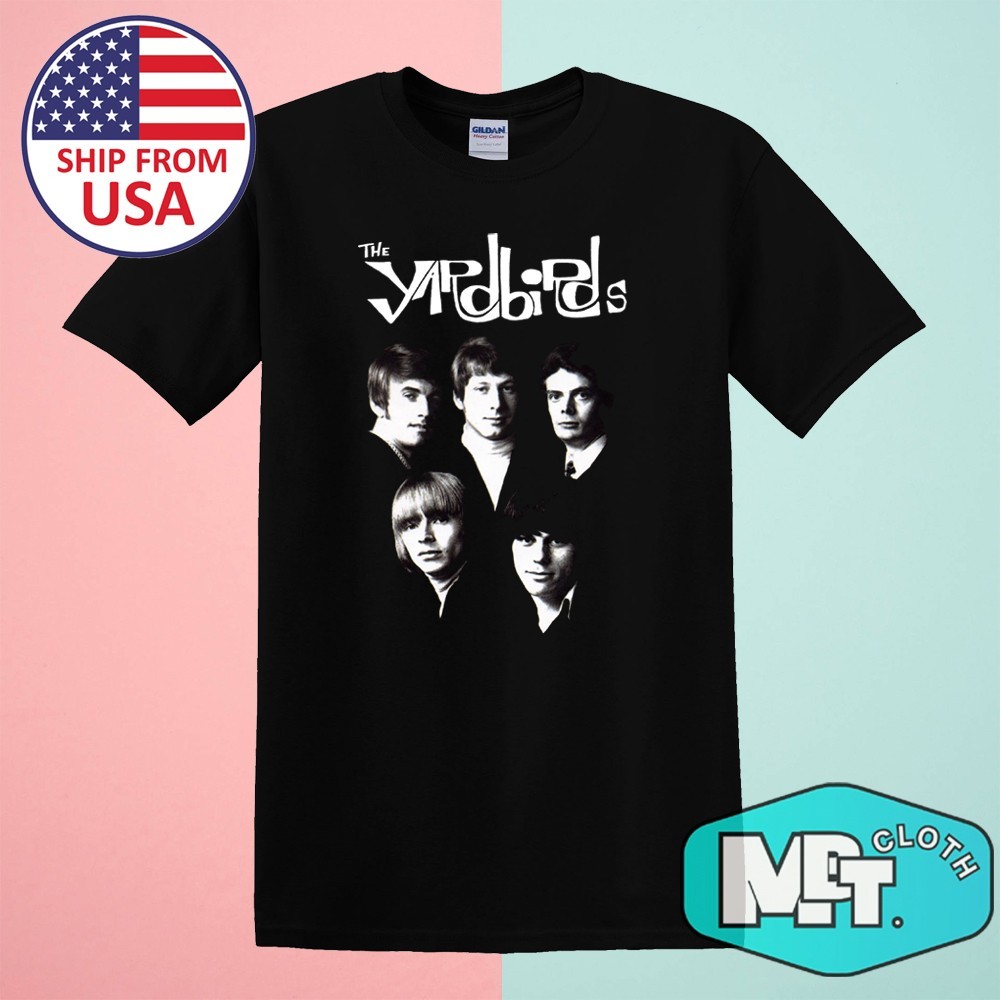 The Yardbirds Men’s Black Size S-5XL