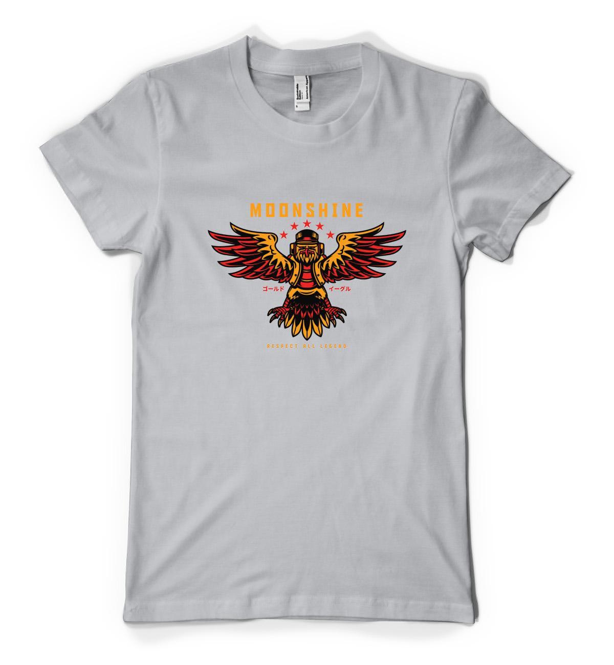 Moonshine Respect All Legends Eagle Personalised Unisex Adult T Shirt