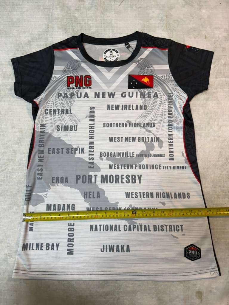 Sixteen PNG Papua New Guinea Provinces Sublimated T-Shirt