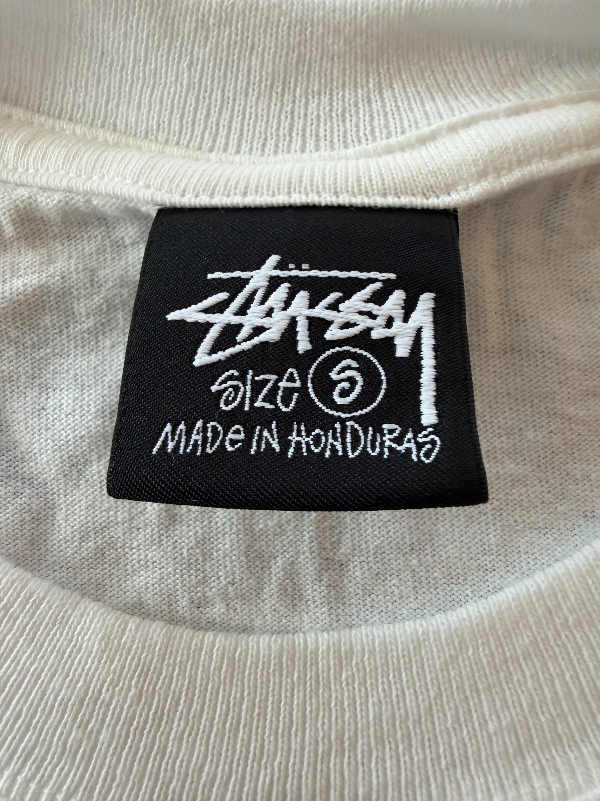 Stussy Beach Roots White Cotton T-Shirt Size S – NWOT