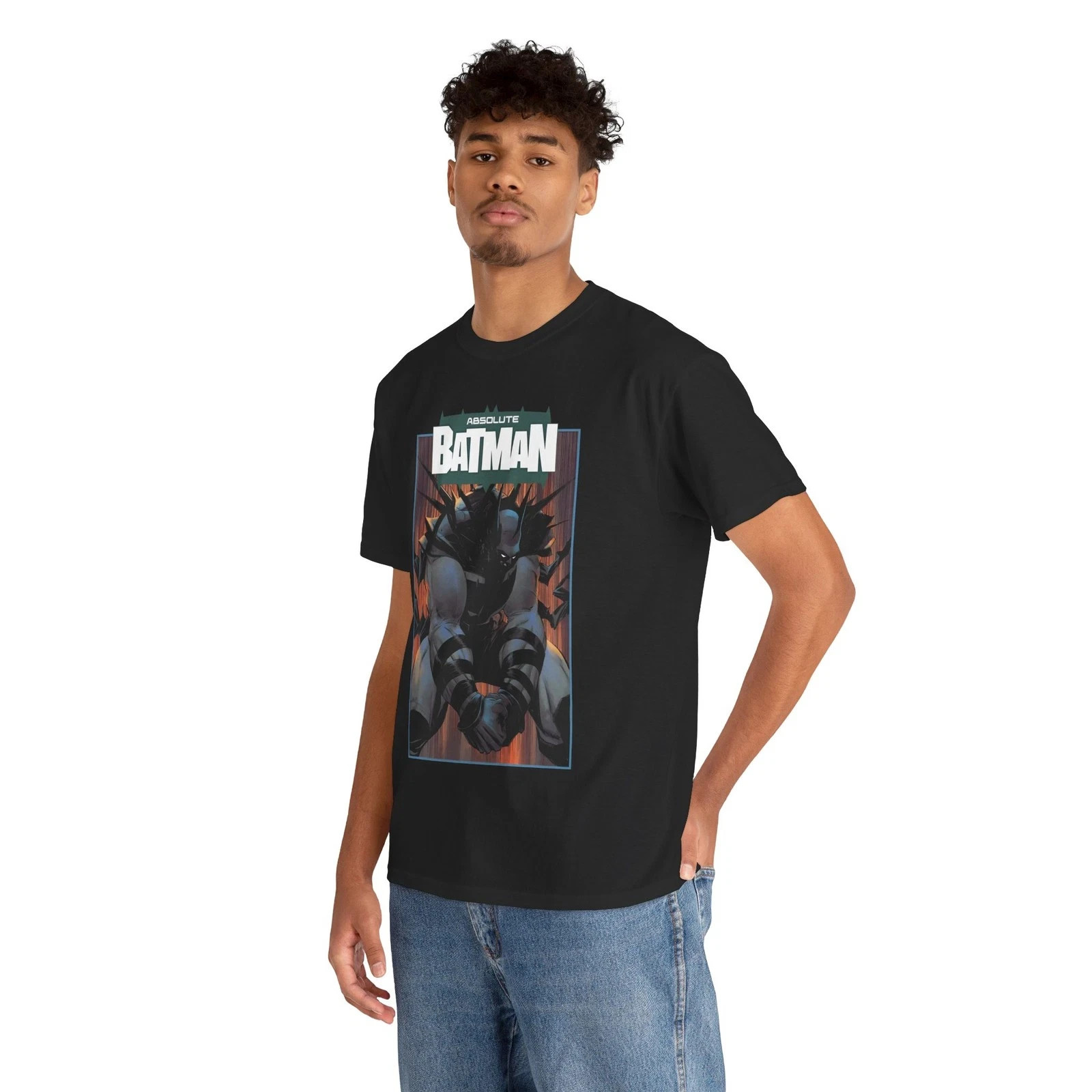 Absolute Batman T-Shirt – DC Comics All-In – Nick Dragotta Art- Gotham City