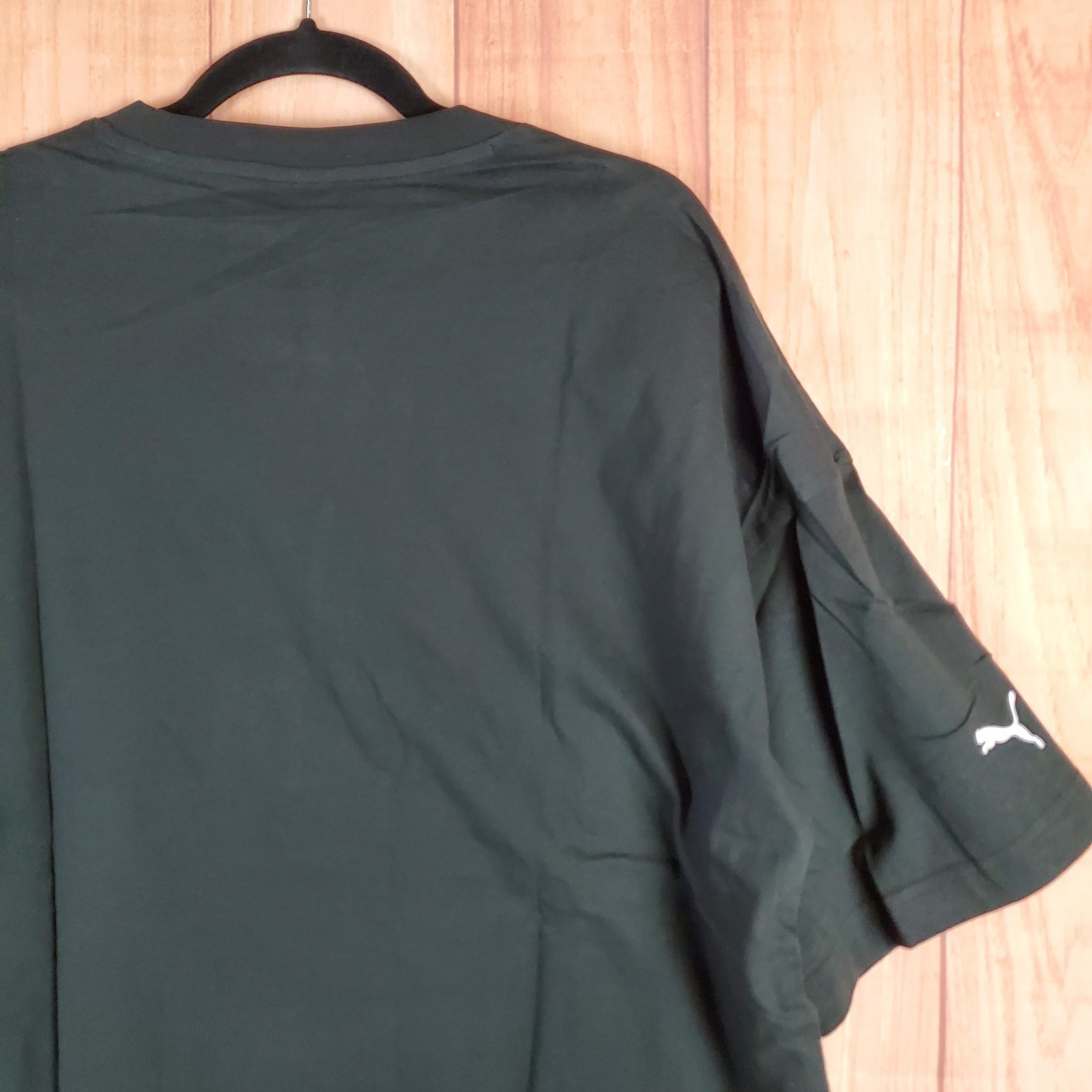 Puma Formula 1 Racing Graphic Mens Tee Shirt XL Black Relaxed Fit Essentials