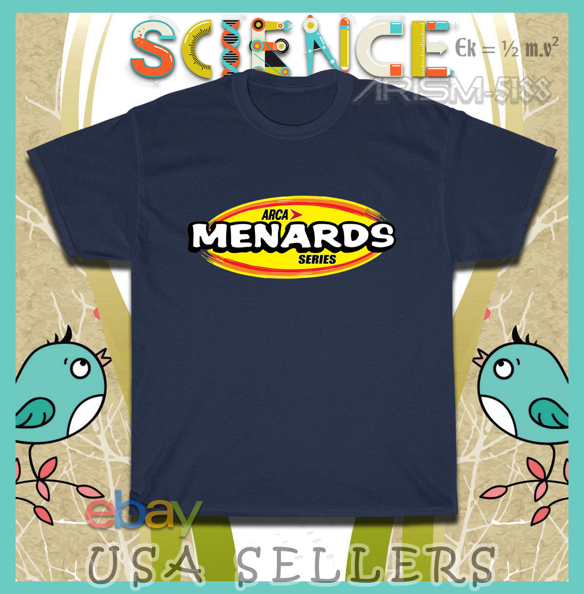 2025 ARCA Menards Series Logo Men’s T-Shirts American T-Shirt