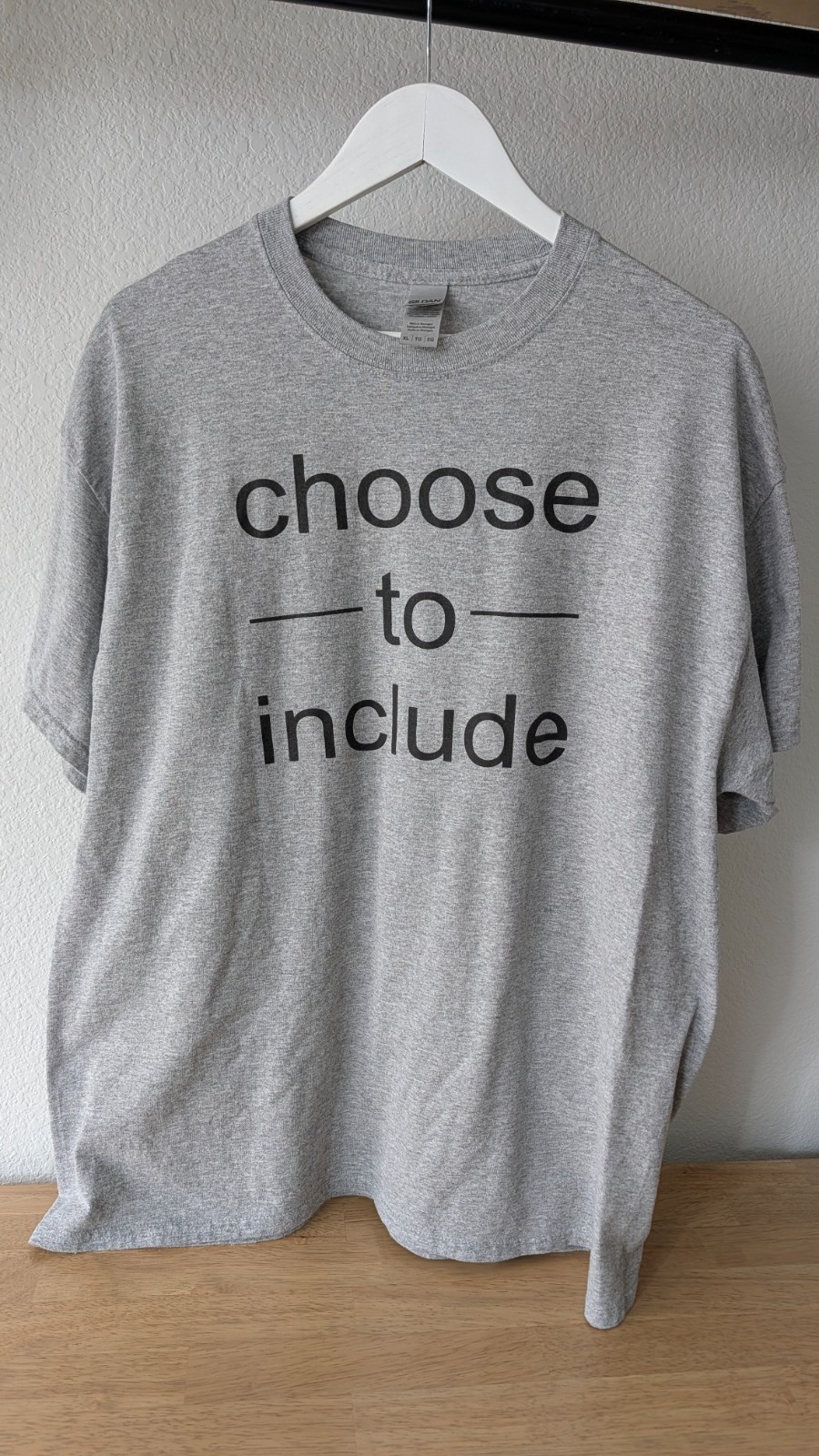 Adult Unisex Gray CHOOSE TO INCLUDE T-SHIRT Size XL