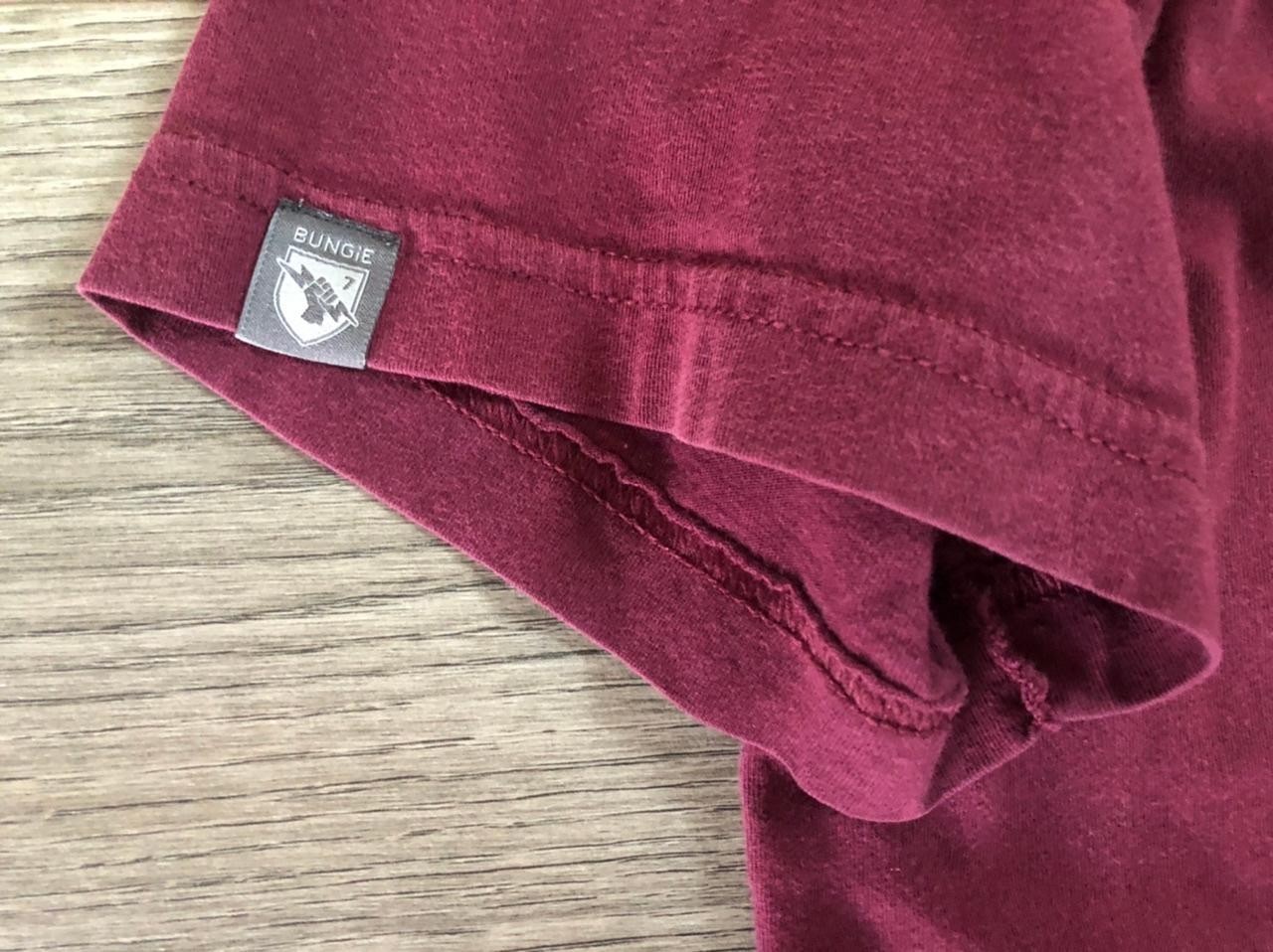 Destiny Burgundy Bungie Team Wolf T-Shirt (See Description)