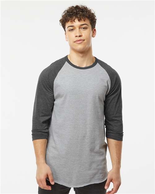 Tultex 245 Unisex Fine Jersey Raglan T-Shirt