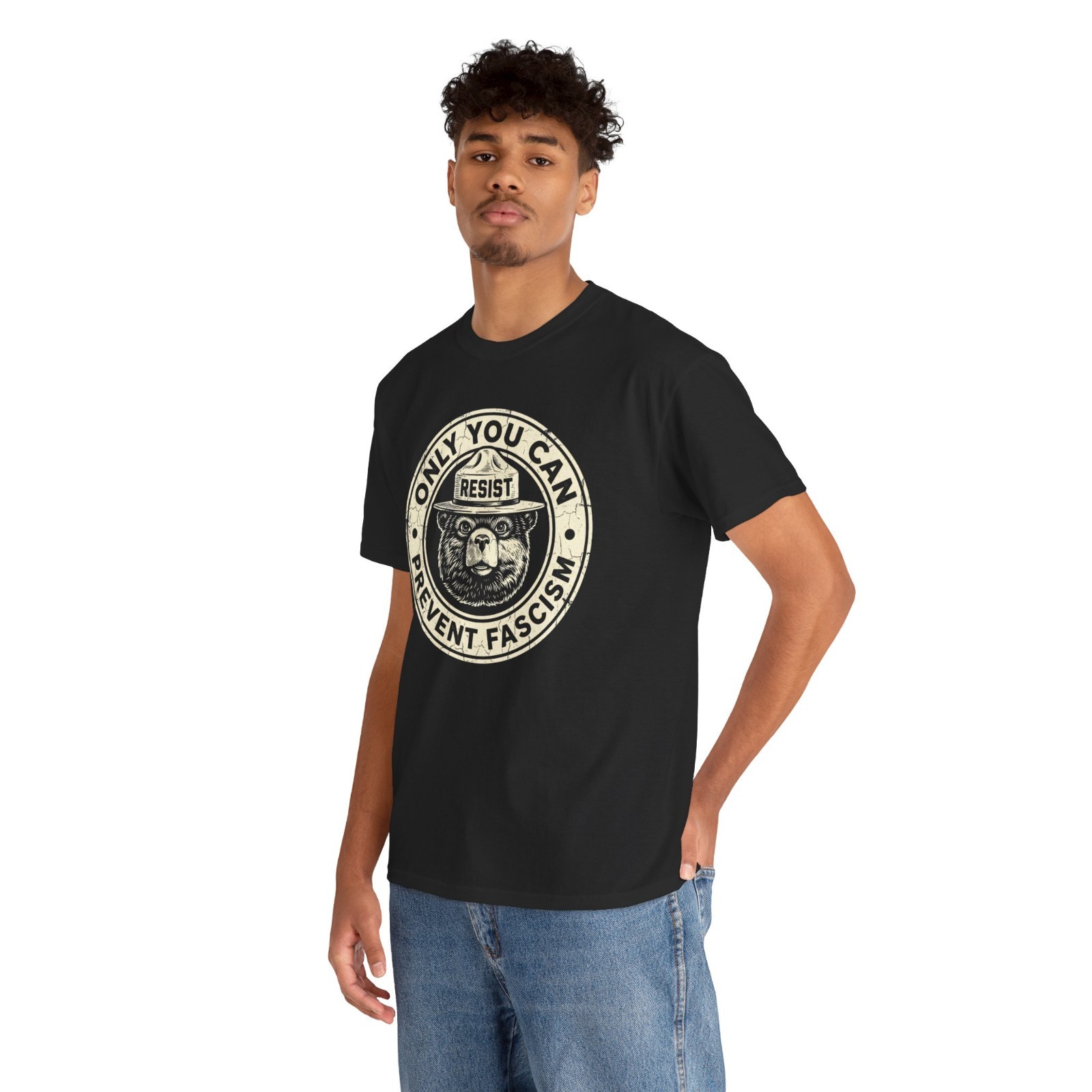 Only You Can Prevent Fascism Resist National Parks Unisex T-Shirt
