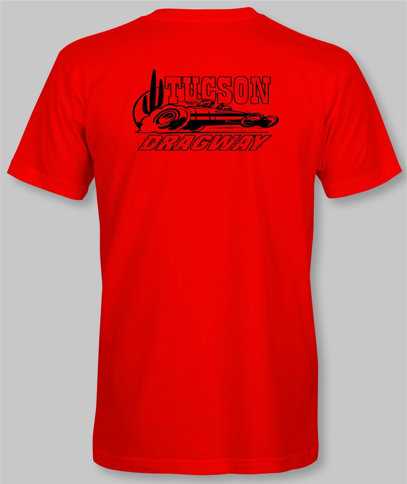 TUCSON DRAGWAY Retro T-Shirt drag race strip racing track raceway speed shop