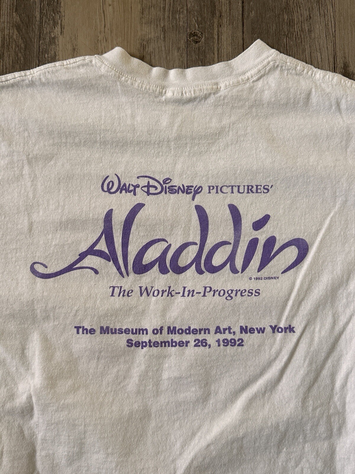 Vintage 90s MoMa Aladdin Museum Of Modern Art NYC T Shirt Sz XL GRAIL RARE 1992