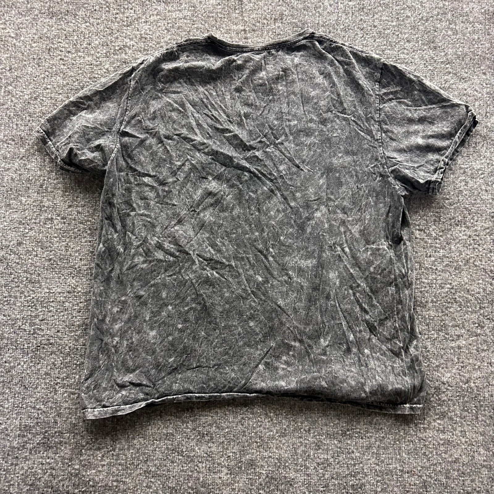 Fast & Furious T-Shirt Mens Size XL Charcoal Acid Wash Street Racing Graphic Tee