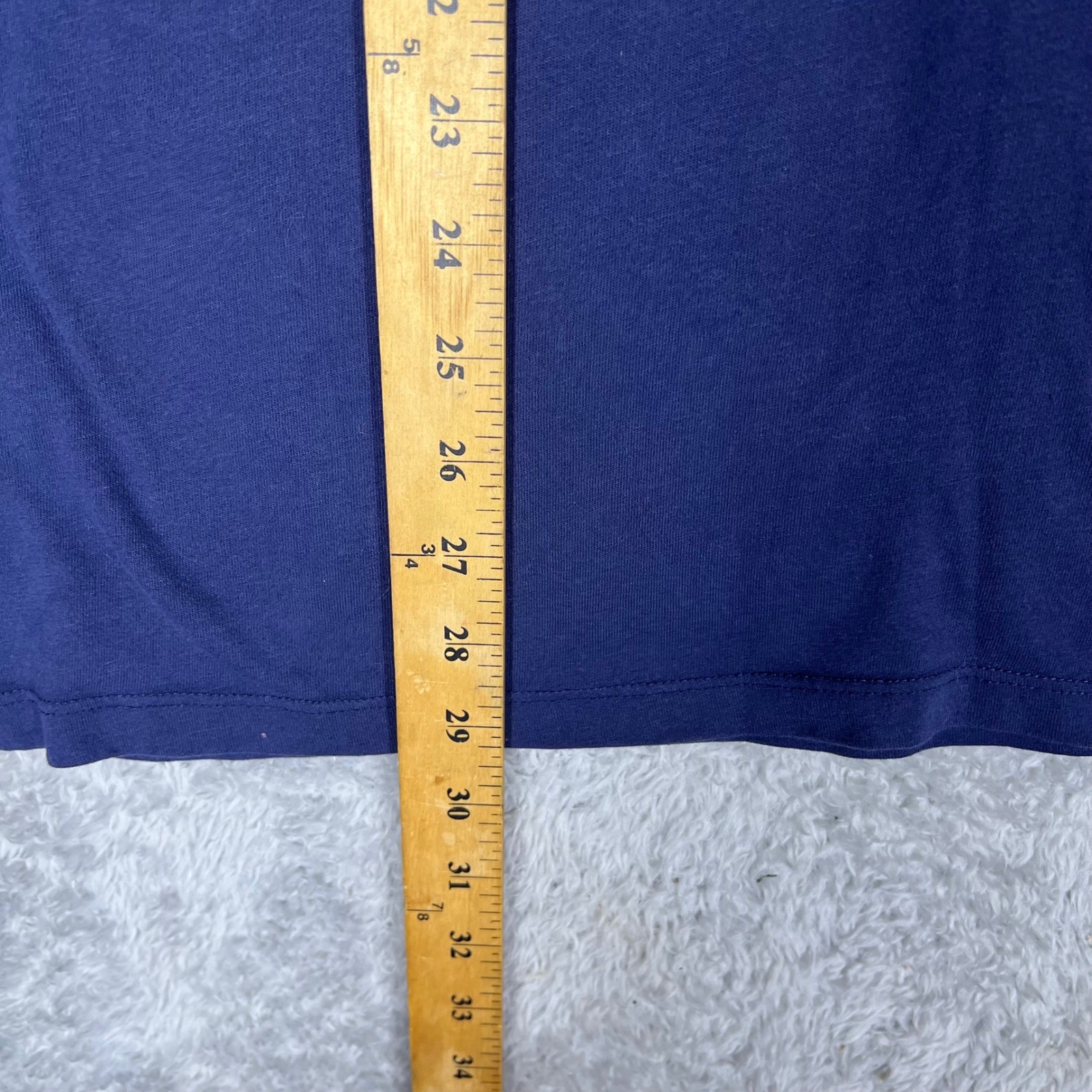 Old Navy Mens XL Soft Washed Blue T-Shirt Floral Print Pocket Crew Neck Tee