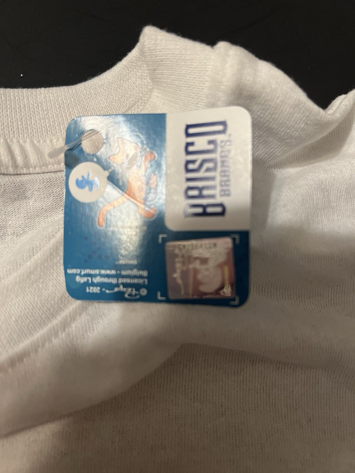 Brisco Brands NWT Smurf Mushroom Chillin’ Short Sleeve Tshirt Size Medium