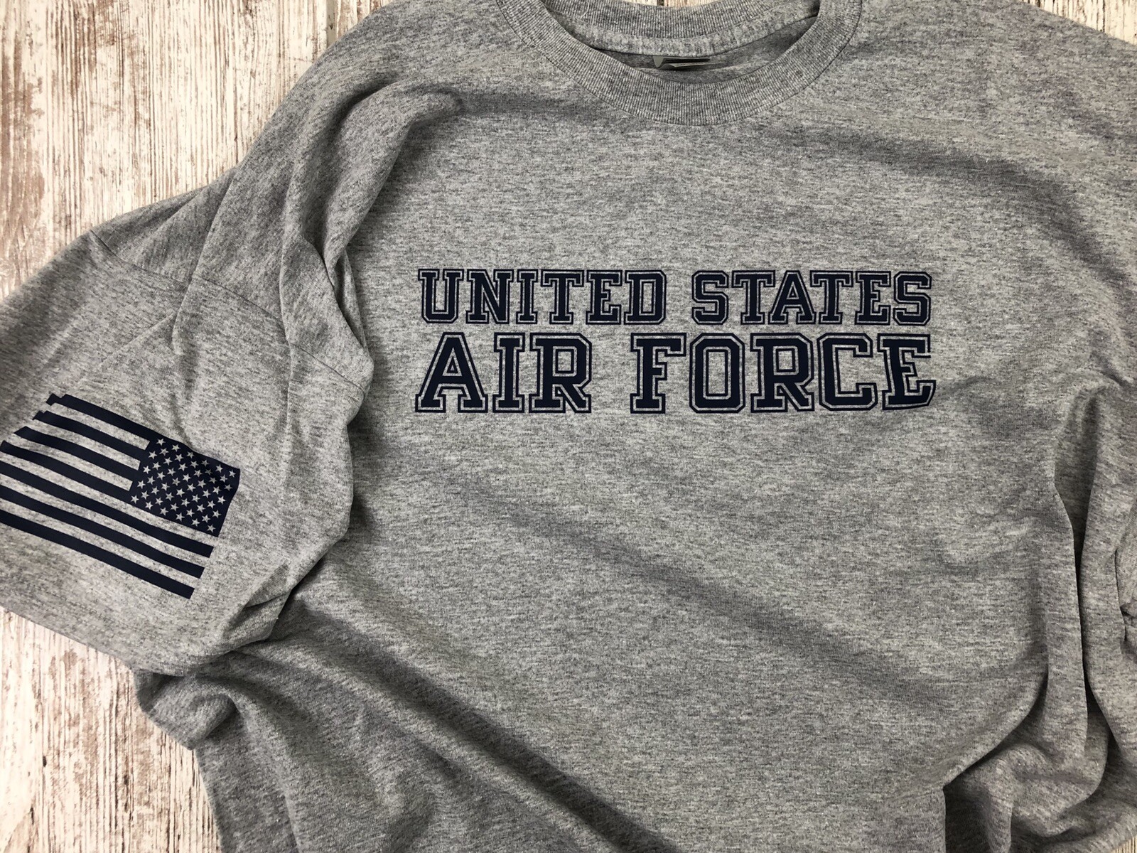 United States Air Force Military T Shirt, From University Of DD-214 Apparel 112
