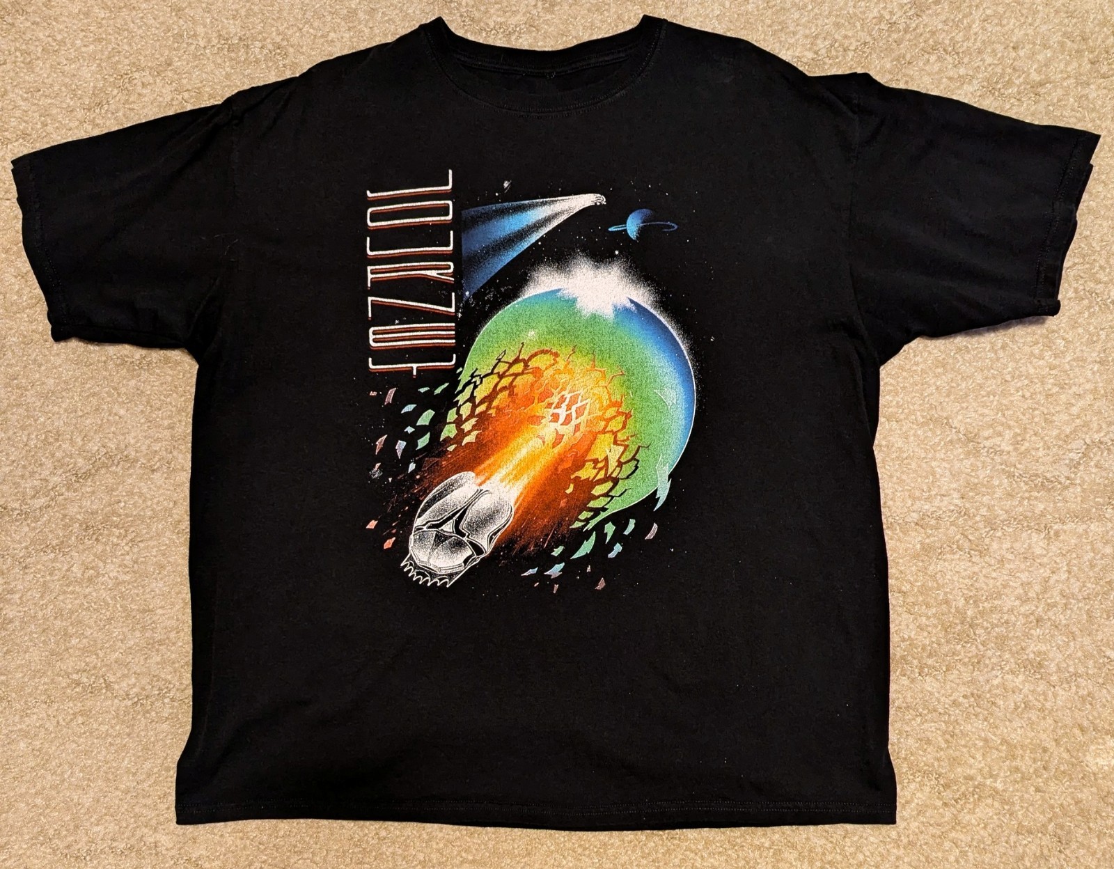 Journey Eclipse Tour 2012 Official T-Shirt Men’s XXL Two Sided NICE!!