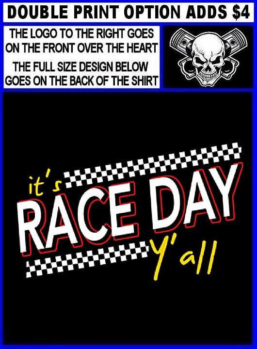 It’s RACE DAY Y’ALL Stock Car Drag Indy Car Oval Track Vintage Racing Tank Top