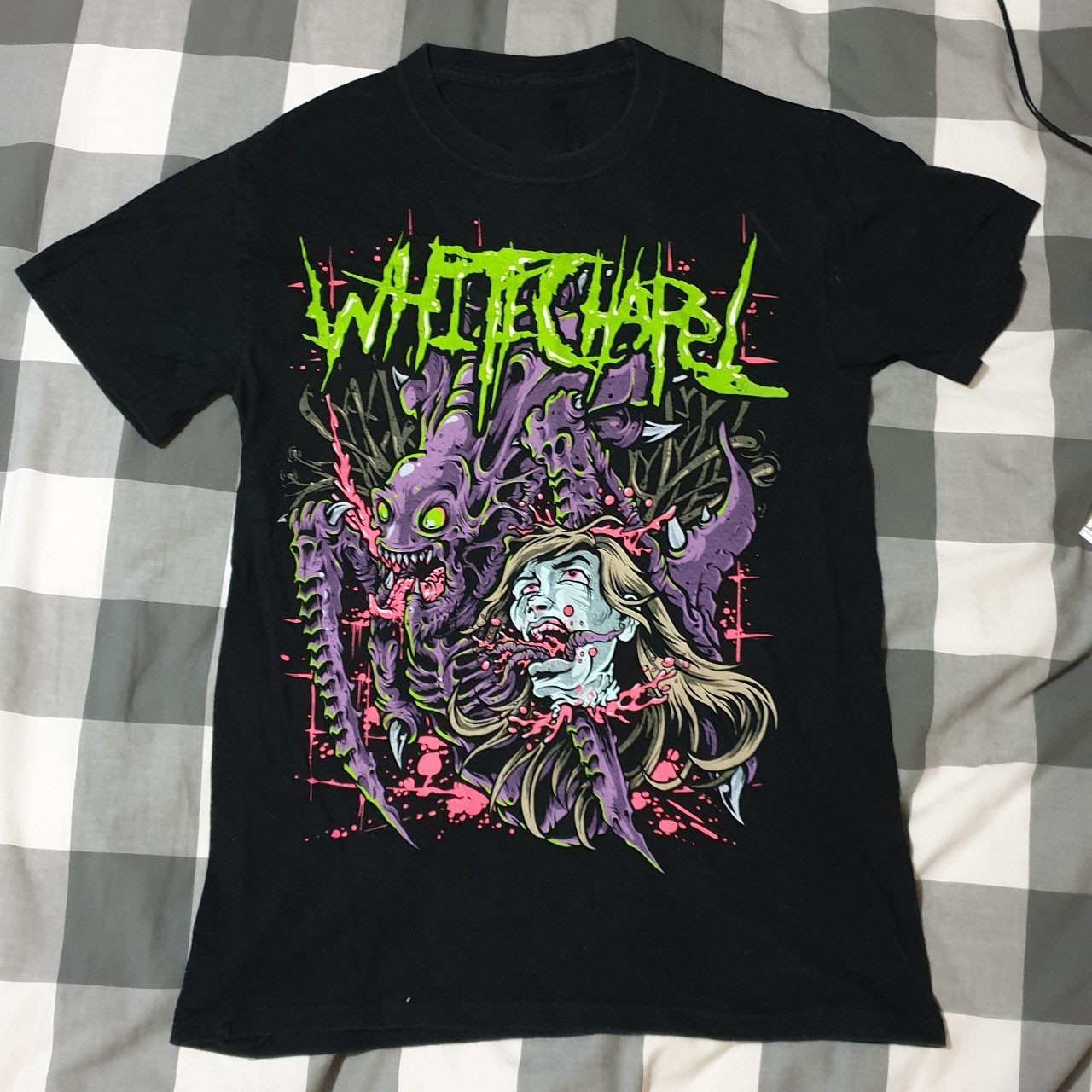 Whitechapel Black All sizes S to 5Xl Men T-shirt Shirt Fan 106