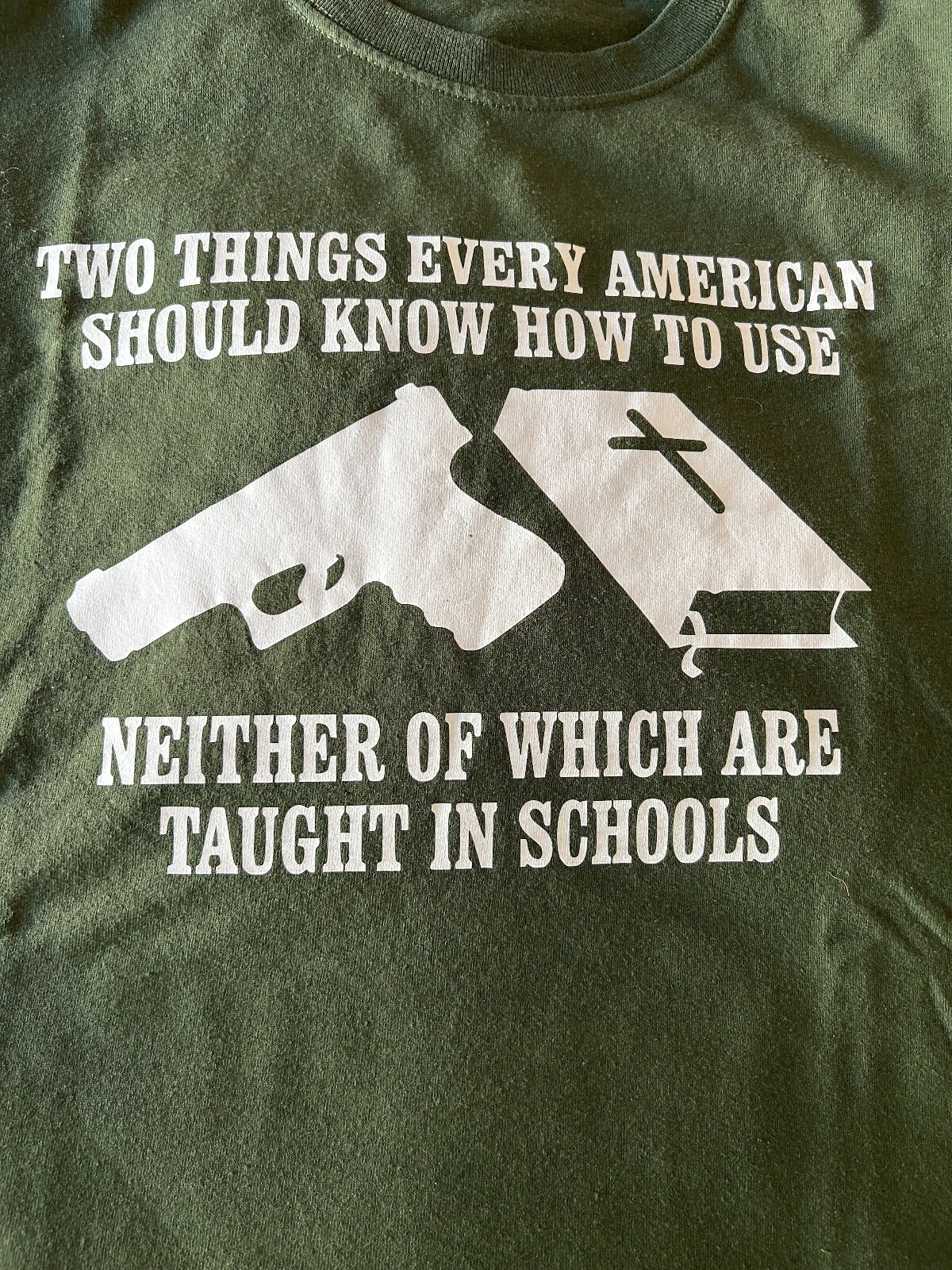 Two Things Every American Should Know How to Use Tee T-Shirt Military