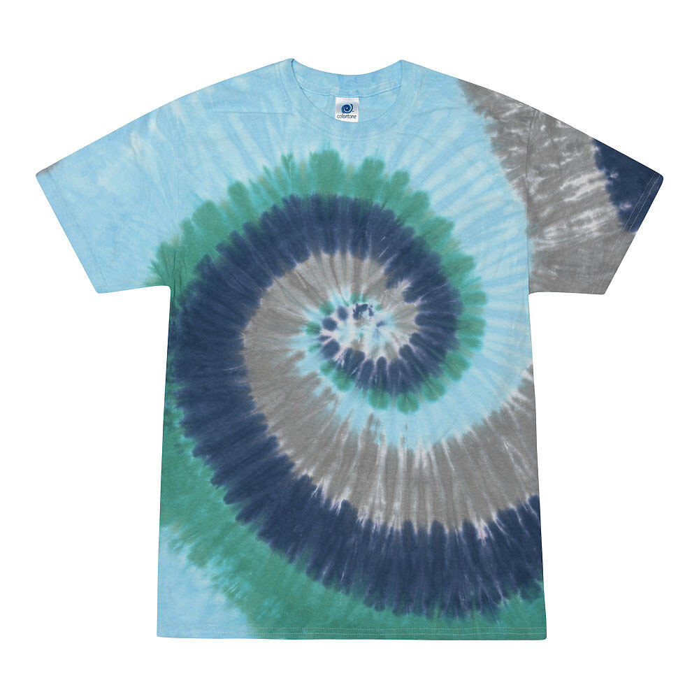Tie Dye T-Shirts Multi-Color Adult Size 4XL – 5XL 100% Cotton Colortone