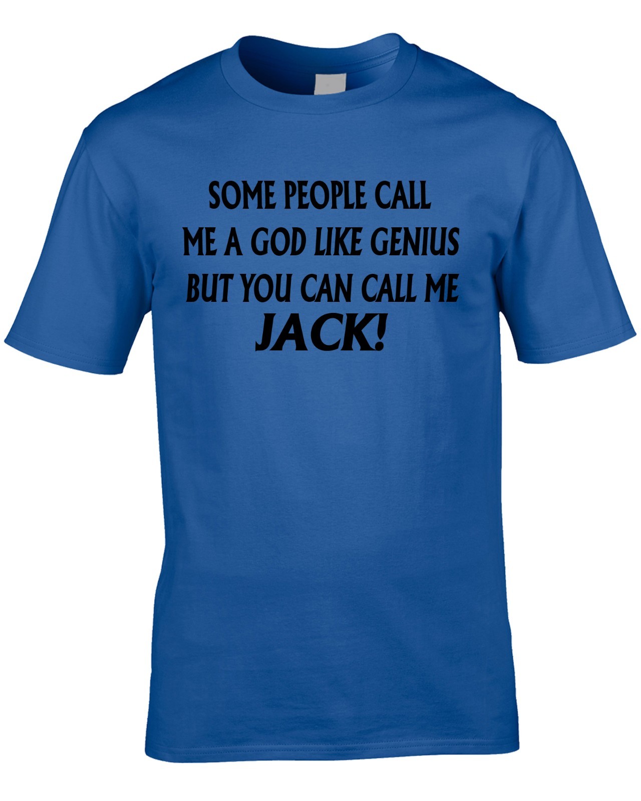 Jack T-Shirt Funny Boys Mens Personalise Any Name Gift Present Boys 80th 30th