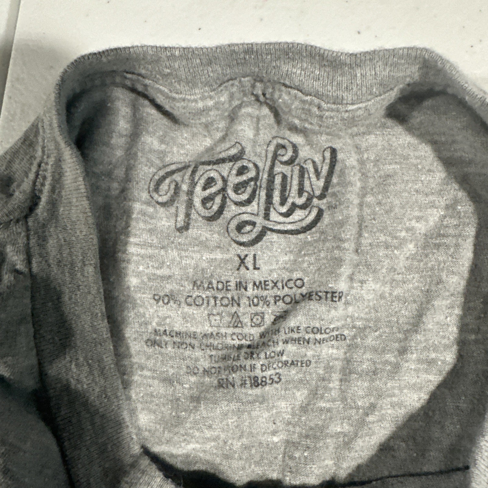 Tee Luv Brand Popeye Gray Vintage Style XL Tee Shirt – Great Shape