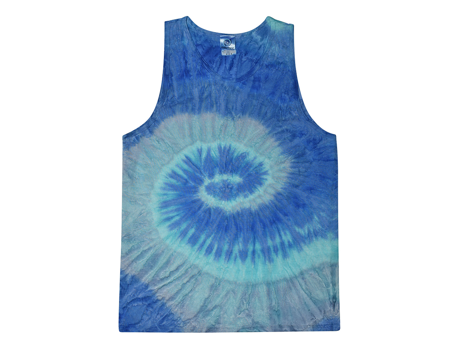 Multi-Color Tie Dye Tank Tops Sleeveless T-Shirts Adult S to XXXL Cotton