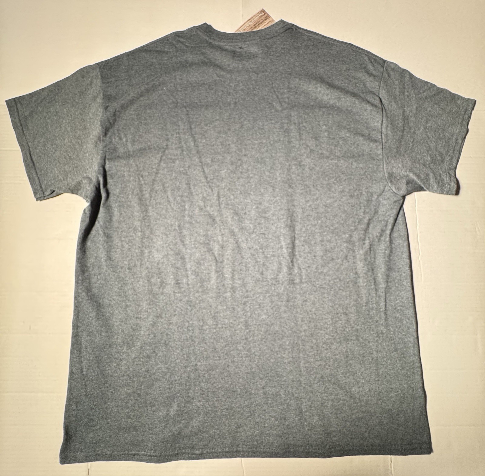 NWT Australian Sheperd Printed T Shirt Gildan Dry Blend Heather Gray Men Size XL