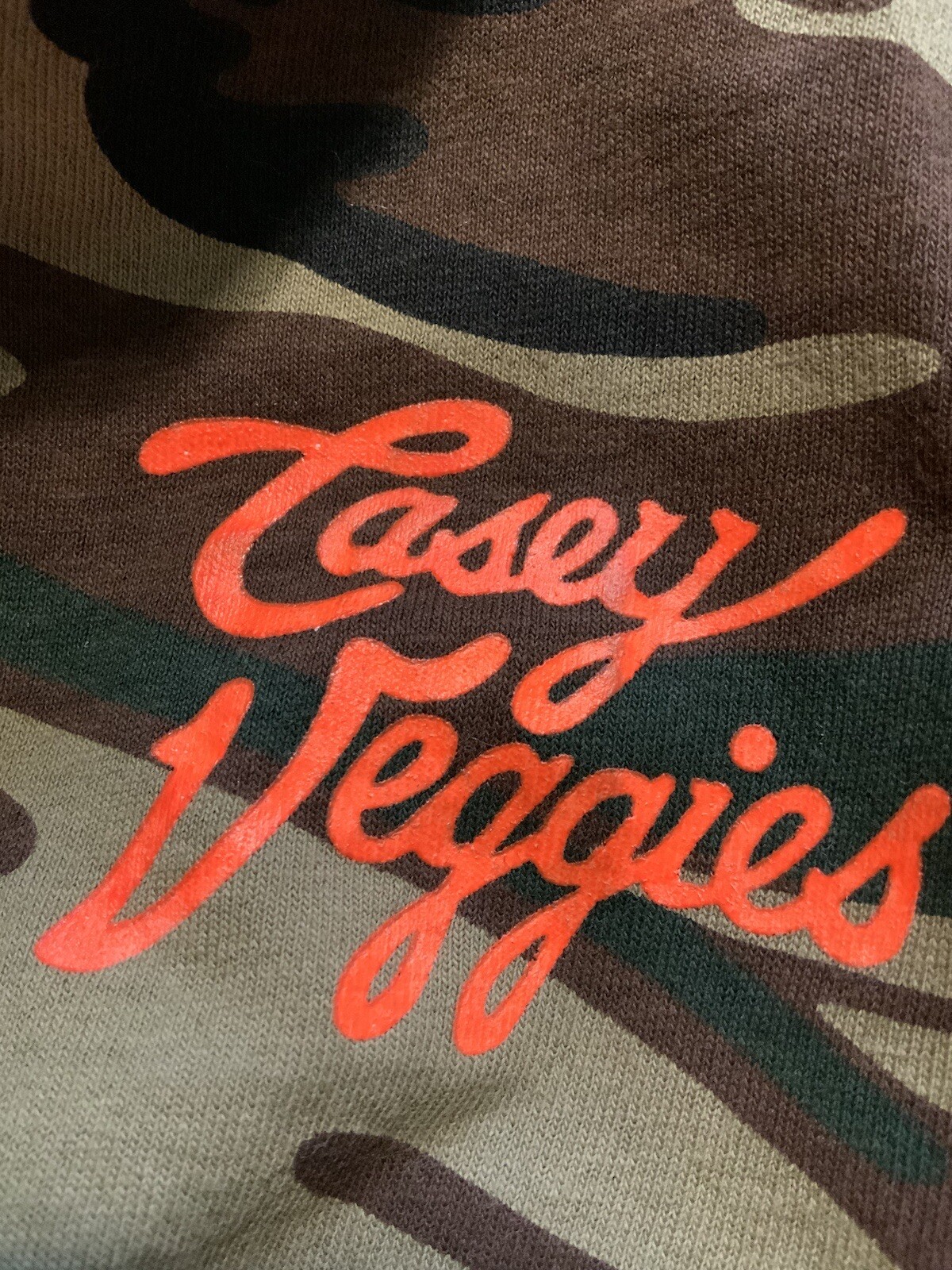 Casey Veggies The High Road Summer Tour 2016 Camouflage Concert T-Shirt Sz. M
