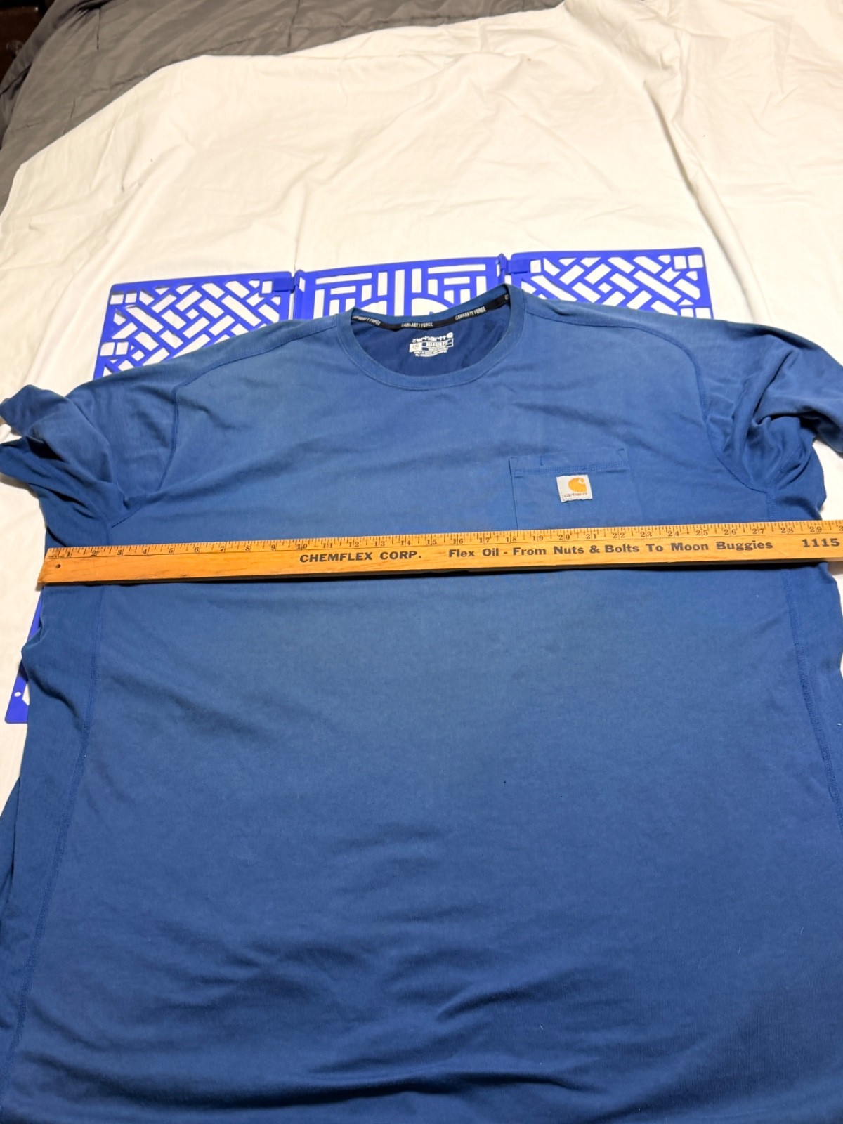 Carhartt T Shirt Adult 3XL Original/ Relaxed Fit Short Sleeve Pocket Lot Of 4