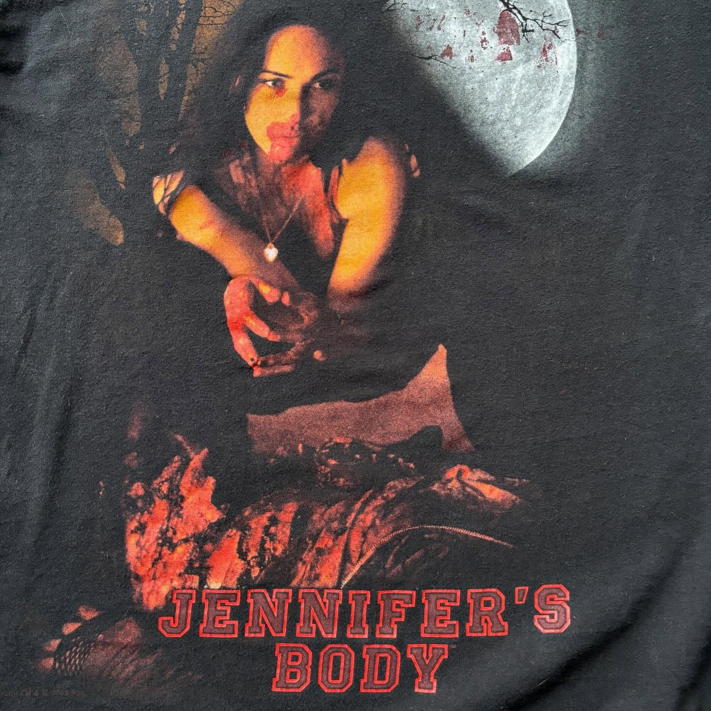 Jennifer’s Body Tee Vintage Megan Fox 2000s Gothic Movie Shirt S-5XL