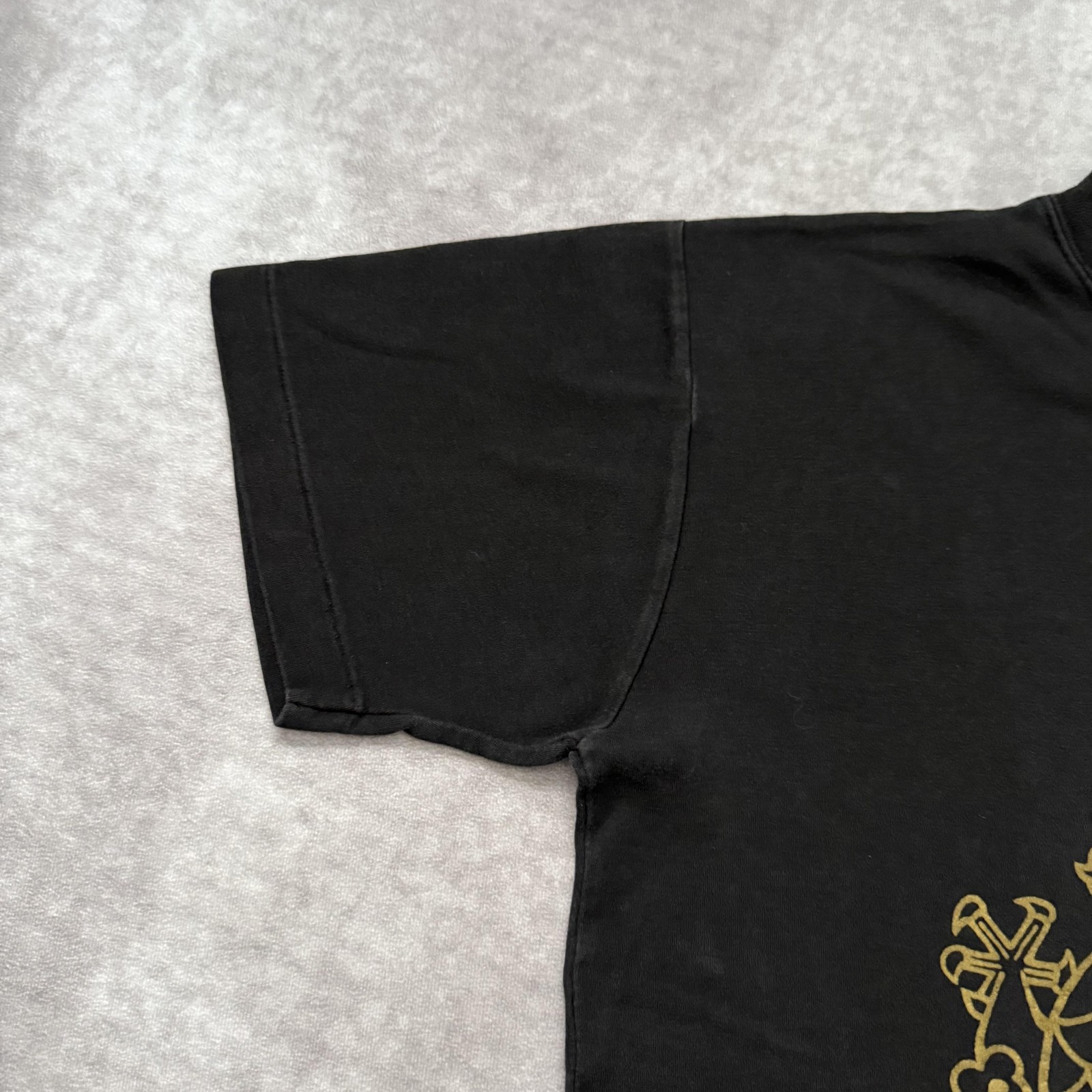 Vintage 90s Hong Kong Shirt Size M Single Stitch Dragon Tourist Souvenir Black