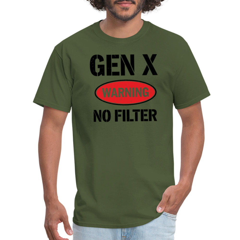 GEN-X Warning No Filter T-Shirt