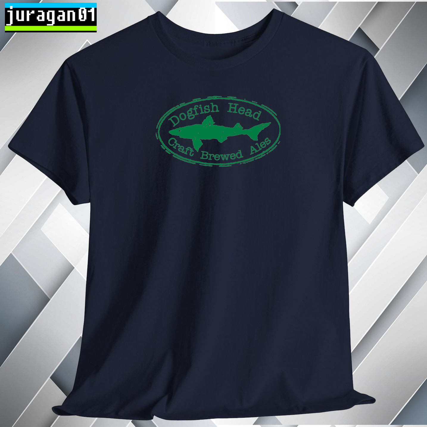 Dogfish Head Brewery Beer T-Shirt Logo Many Colors Size S to 5XL Made in USA